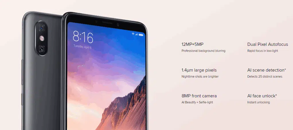 موبايل مي ماكس3 شاومي Xiaomi mi max 3 شرح المميزات و العيوب