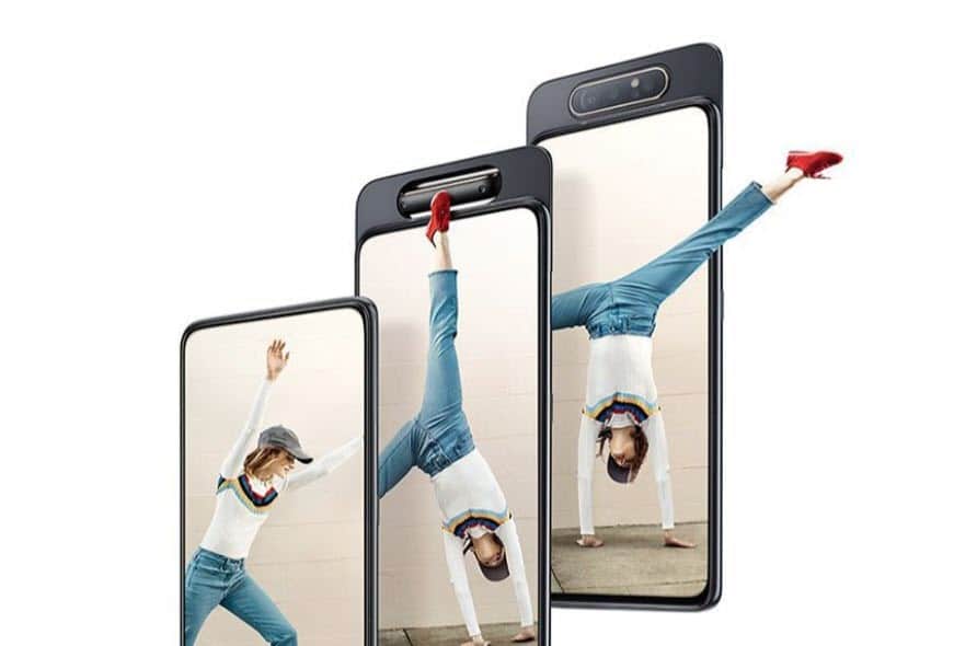 مواصفات هاتف Samsung Galaxy A80 التقنية مزايا وعيوب